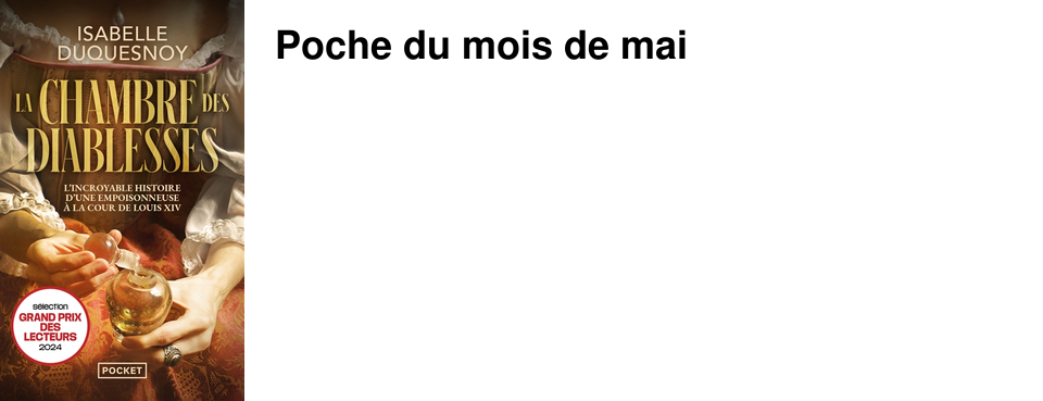 Poche du mois de mai