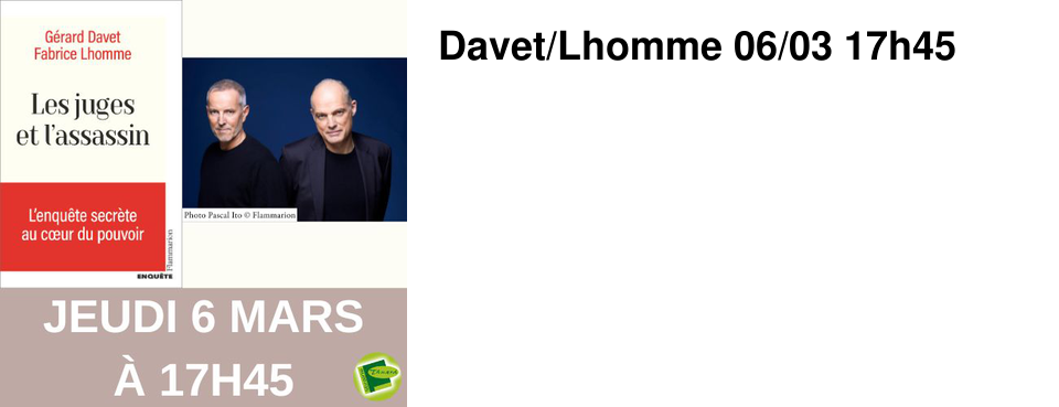 Davet/Lhomme 06/03 17h45