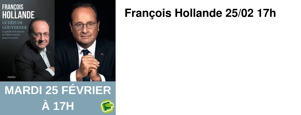 Fran�ois Hollande 25/02 17h