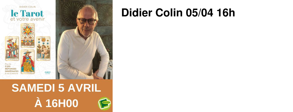 Didier Colin 05/04 16h