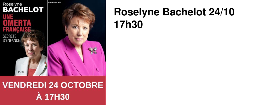Roselyne Bachelot 24/10 17h30