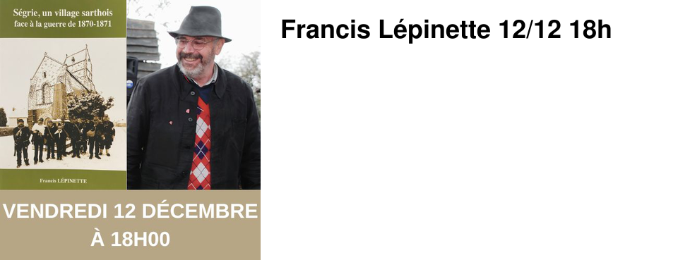 Francis L�pinette 12/12 18h