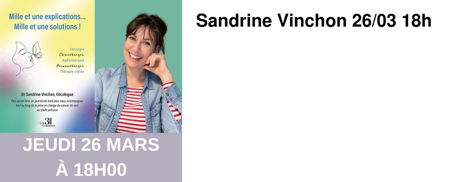 Sandrine Vinchon 26/03 18h