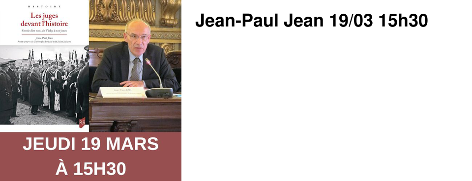 Jean-Paul Jean 19/03 15h30