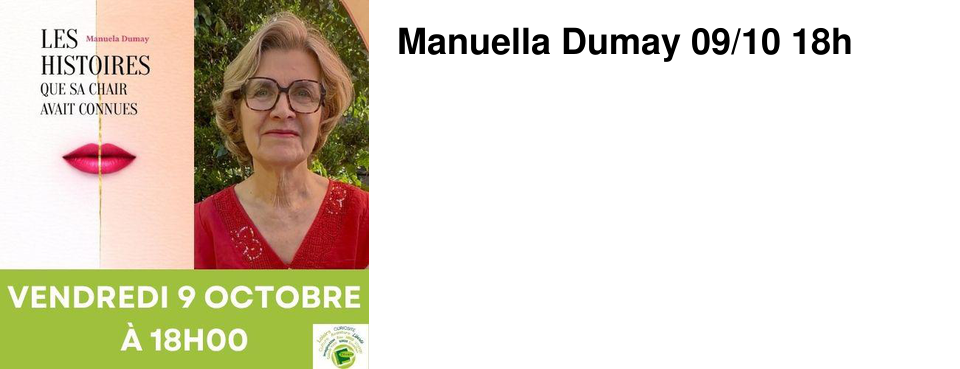 Manuella Dumay 09/10 18h